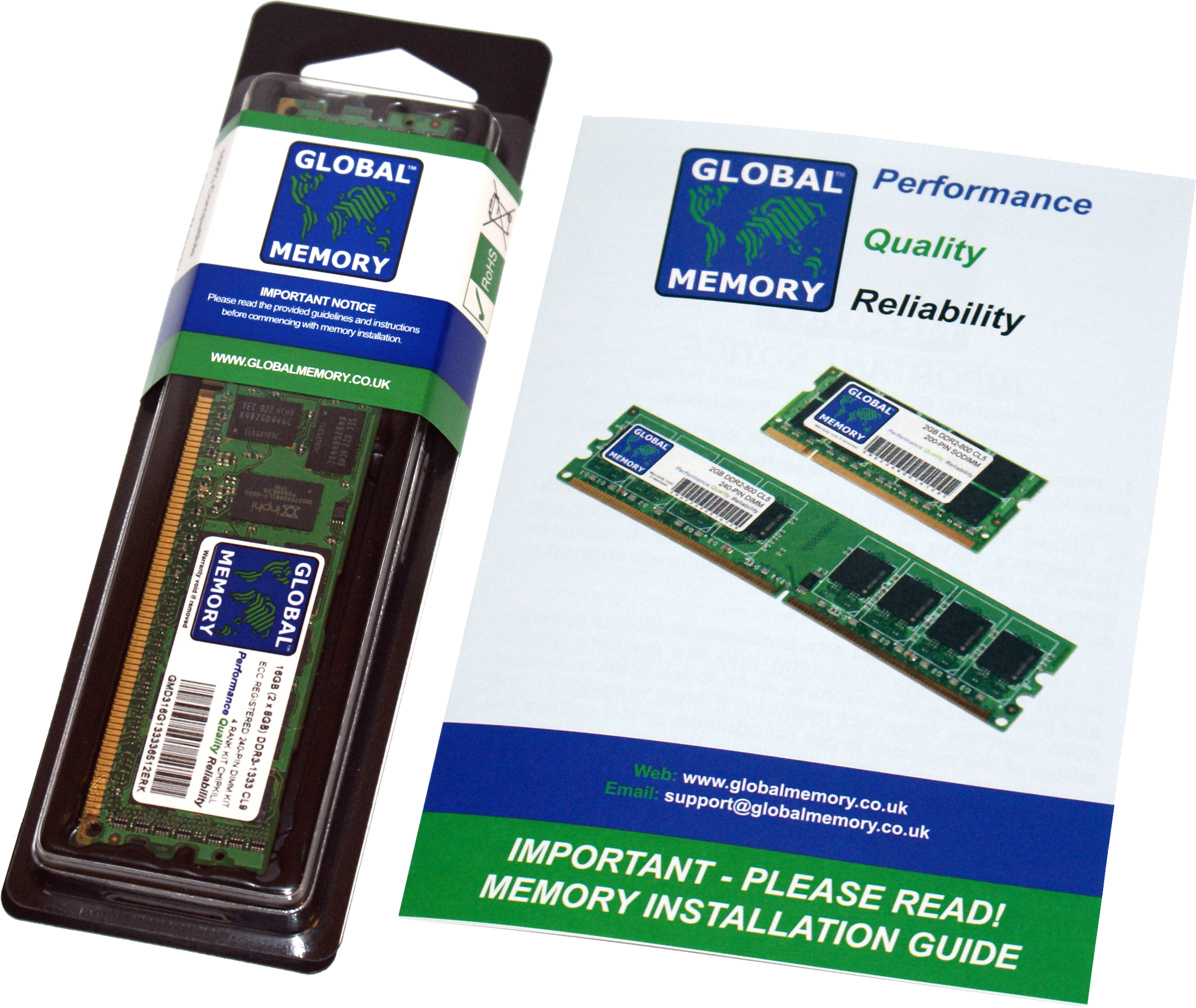 16GB DDR4 2400MHz PC4-19200 288-PIN ECC REGISTERED DIMM (RDIMM) MEMORY RAM FOR LENOVO SERVERS/WORKSTATIONS (2 RANK CHIPKILL)